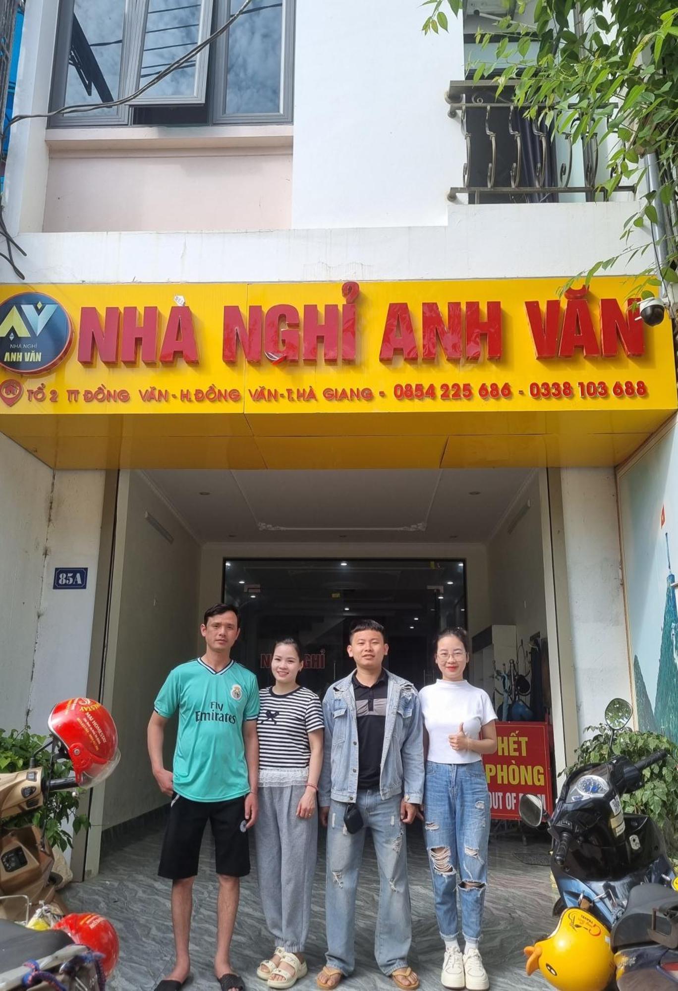 Nha Nghi Anh Van Dong Van  Buitenkant foto